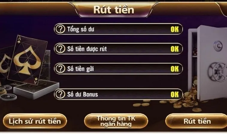 Rút Tiền KU68 - Đừng Bỏ Qua Hướng Dẫn Này Nếu Bạn Muốn Thành Công! 2 Giao diện Rút Tiền KU68