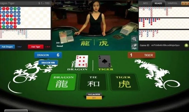 Dragon Tiger Tại KU68: Cách Để Nâng Cao Tỷ Lệ Thắng 2 Giao diện chơi Dragon Tiger Tại KU68